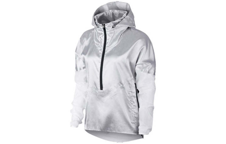 Nike Nike Sun Protection Clothing Women's White Hooded Moderate