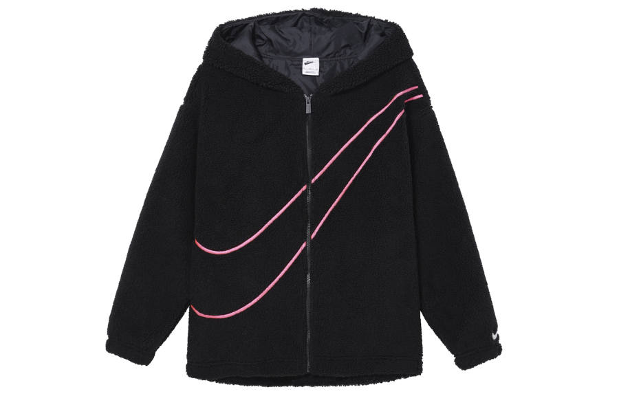 Nike Nike Dragon Soaring New Year Collection SPORTSWEAR Velvet feel Coat Women's Black