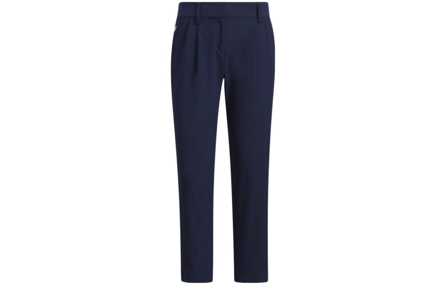 Adidas Adidas Casual Pants Women's Blue Moderate Straight Fit Pants
