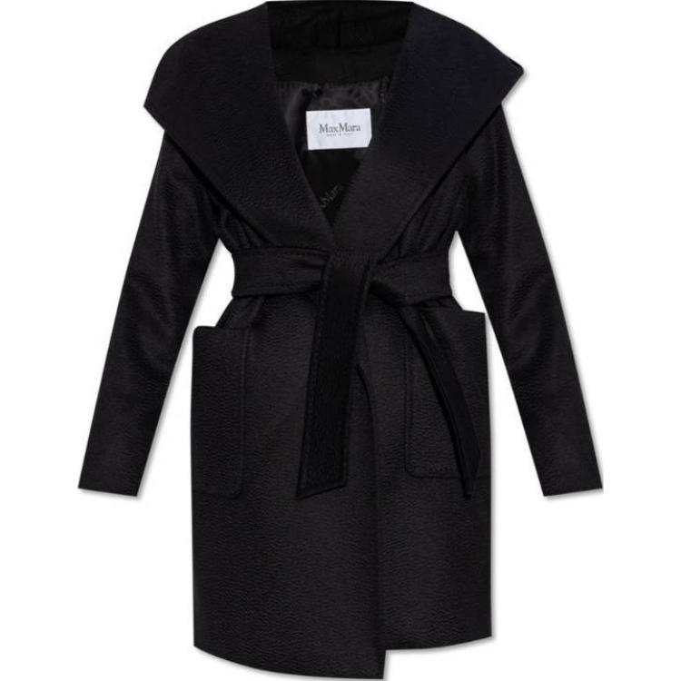 MaxMara Max Mara Belted Long Sleeved Coat