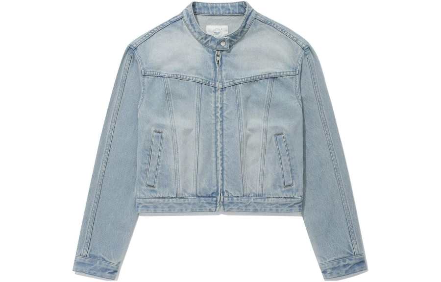 COVERNAT SS24 Denim Jacket Women's Blue
