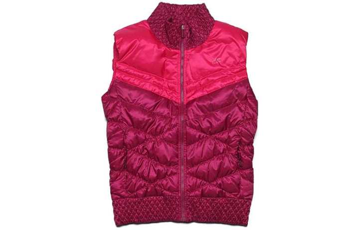 Nike Nike Down Vests Women's Purple Stand Collar Moderate Other