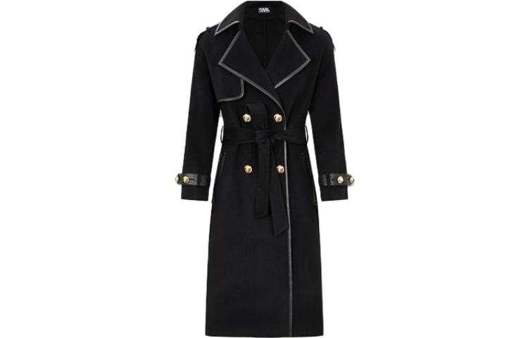KARL LAGERFELD / Karl Lagerfeld Jeans Coat Women's Black