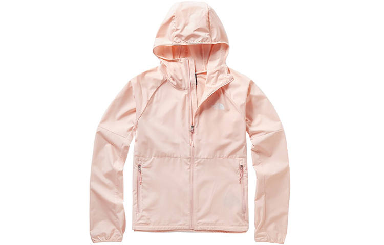 THE NORTH FACE Sun Protection Clothing Women's Pink Hooded Thin Straight Fit