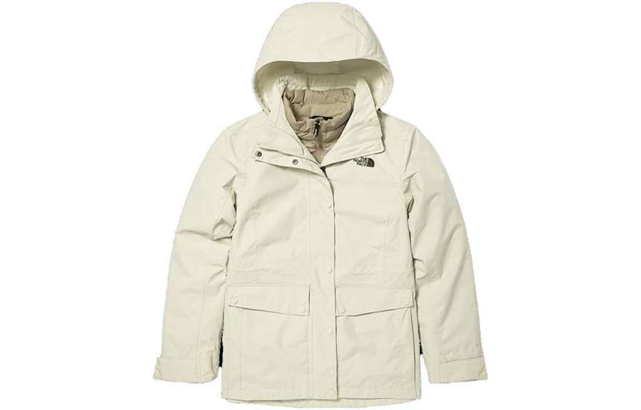 THE NORTH FACE Urban Exploration Waterproof, Windproof, Breathable, And Thermal Windbreaker Jacket Women's White