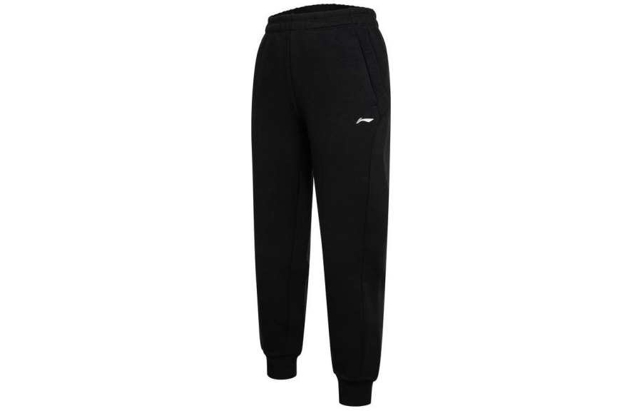 Li-Ning Li Ning Fitness Series Knitted Sweatpants Women's Black