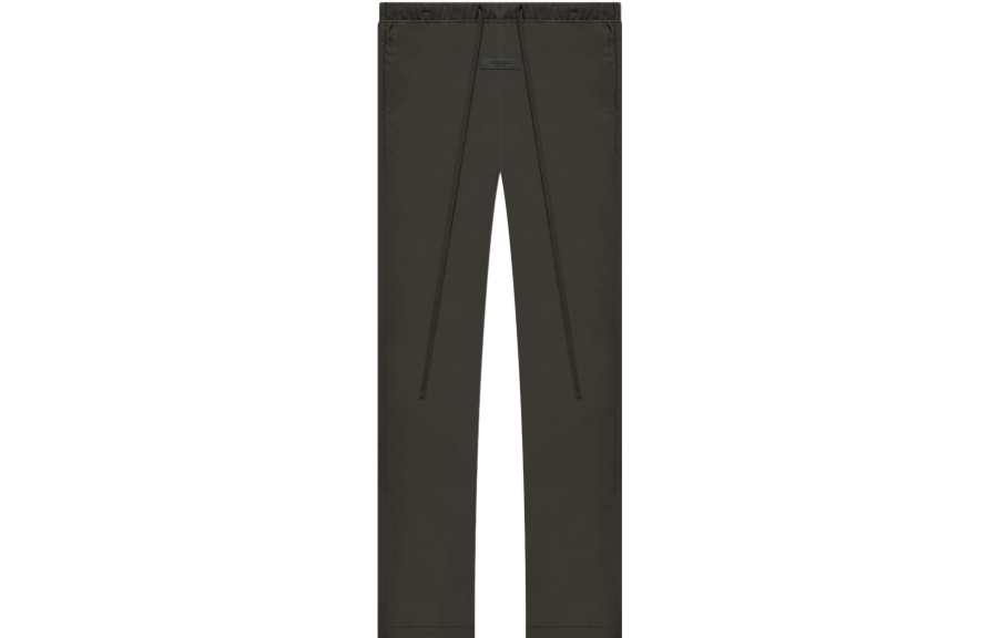 Fear Of God Essentials FW22 Women'ss Relaxed Trouser Off Black Casual Pants Women's Gray Black