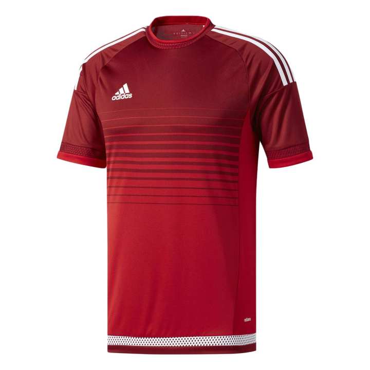 Adidas Adidas T Shirts Men's Red Crew Neck Moderate