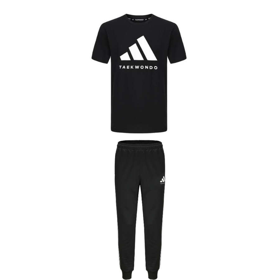 Adidas Adidas Taekwondo Casual Sportswear Unisex Black