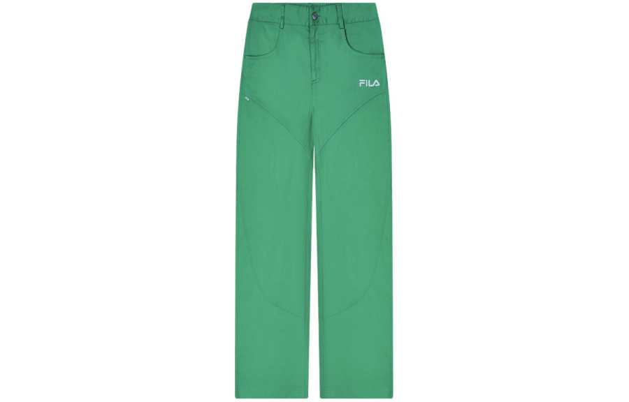 FILA Casual Pants Women's Watermelon Skin Green