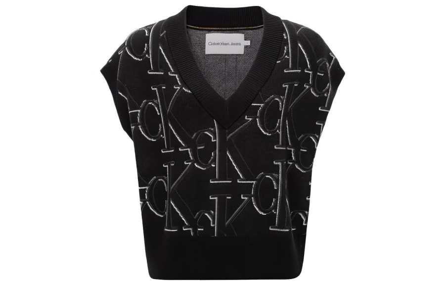 Calvin Klein Vests Women's BEH V Neck Moderate Other