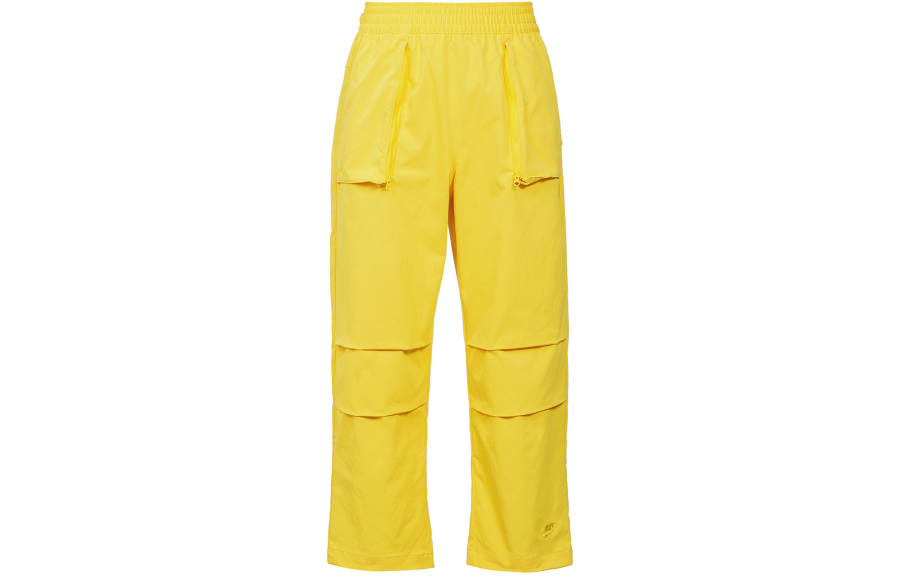 Nike Nike Casual Pants Women's Yellow Moderate Wide Leg Pants