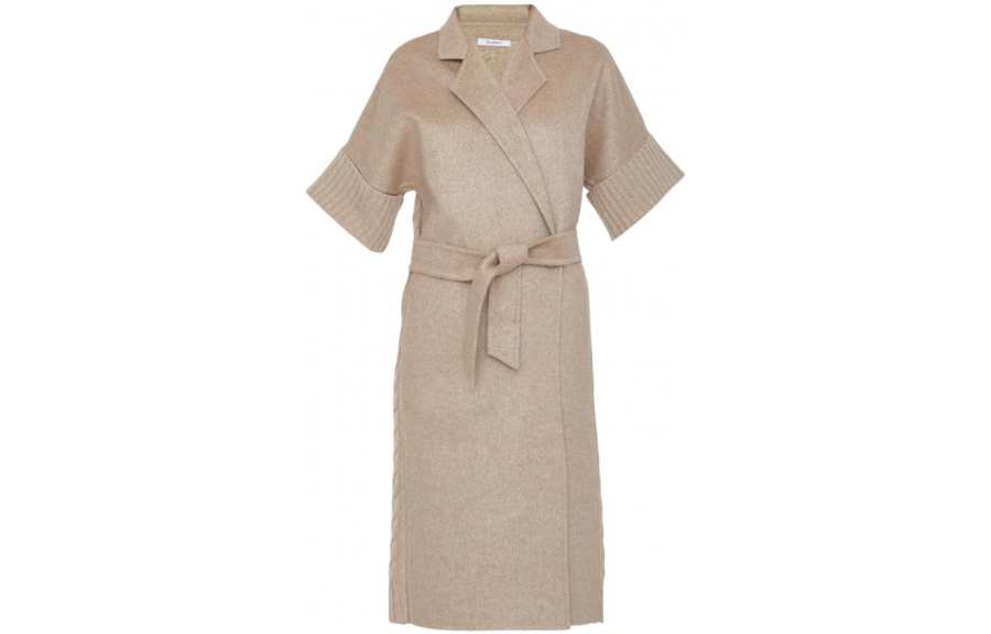 MaxMara MaxMara Velvet feel Coat Women's Umber