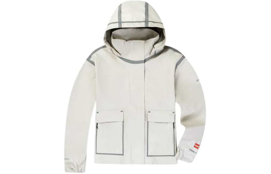 Columbia Outdoor Hiking Waterproof, Windproof, Breathable, Lightweight Windbreaker Jacket Women's White