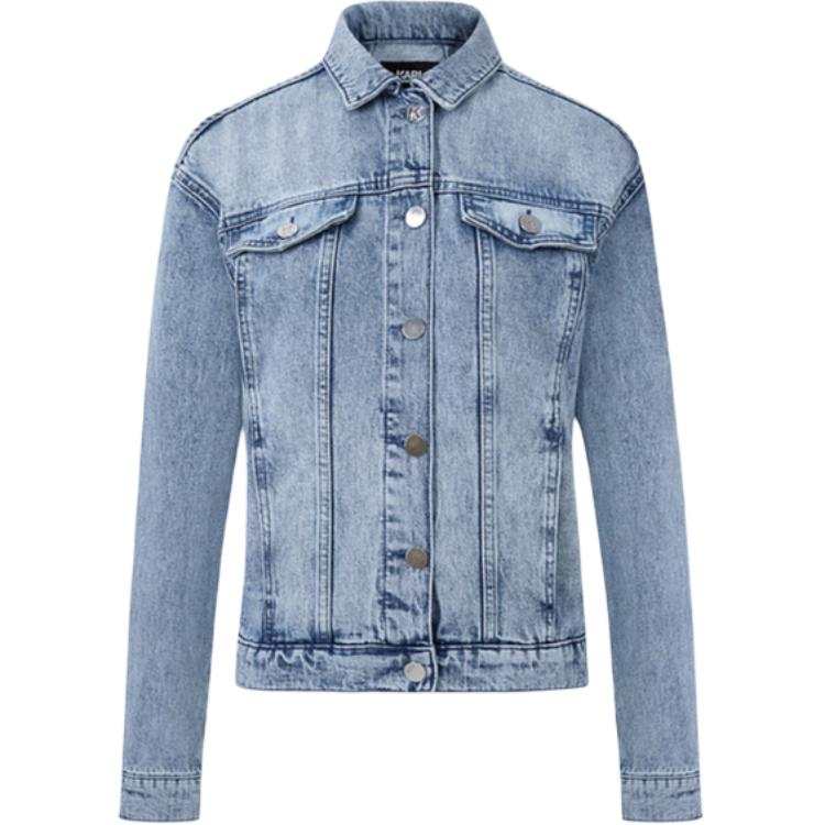 KARL LAGERFELD / Karl Lagerfeld Jeans Denim Jacket Women's Blue