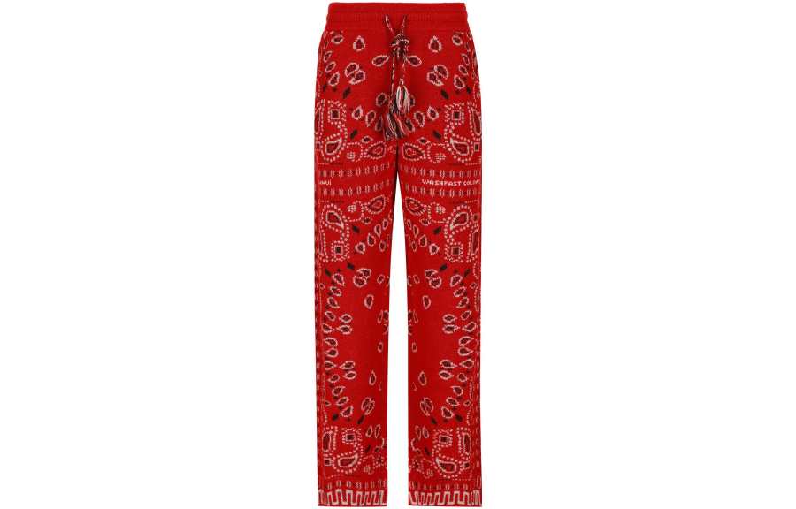 Alanui FW22 Casual Pants Women's Red