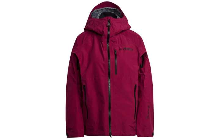 Adidas Adidas Waterproof, Windproof, And Breathable Windbreaker Jacket Women's Rose Red