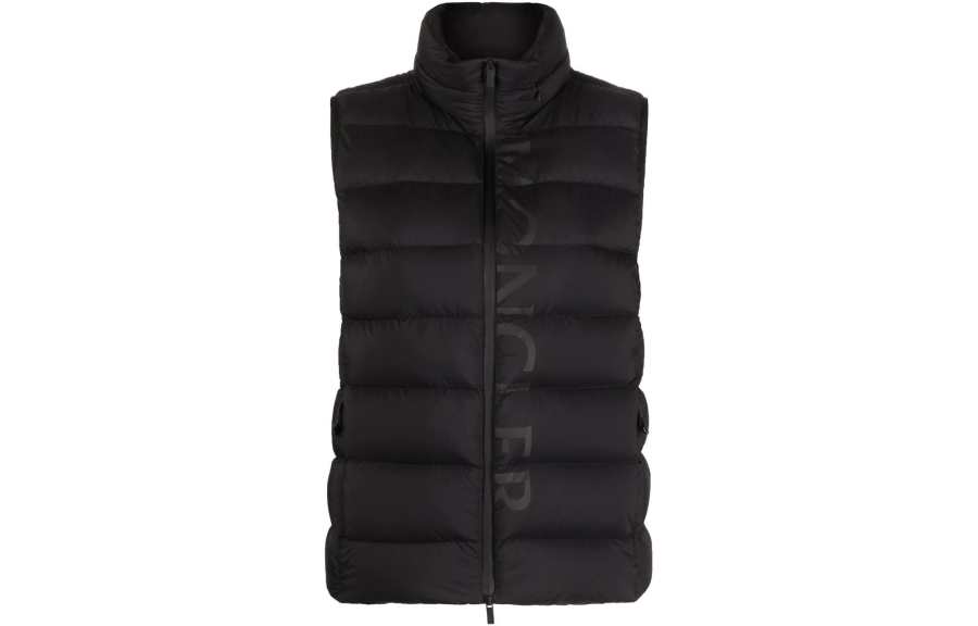 Moncler Moncler Logo Printed Zipped Jacket