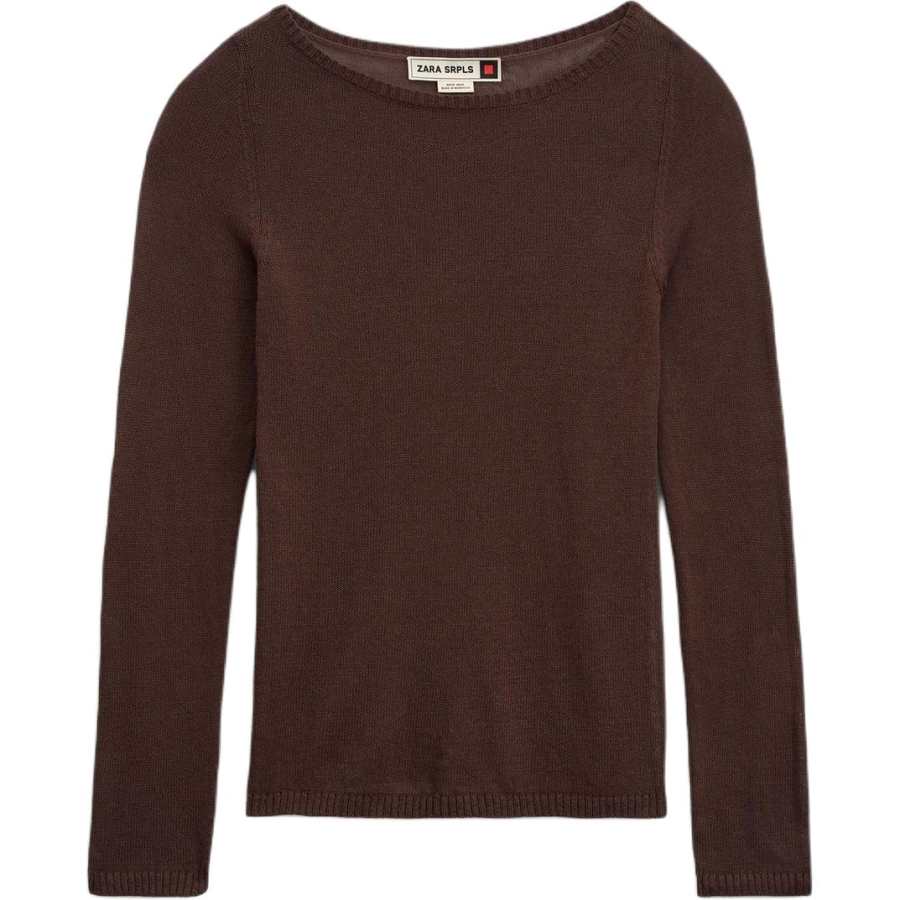 ZARA Knitwear Women's Brick Red