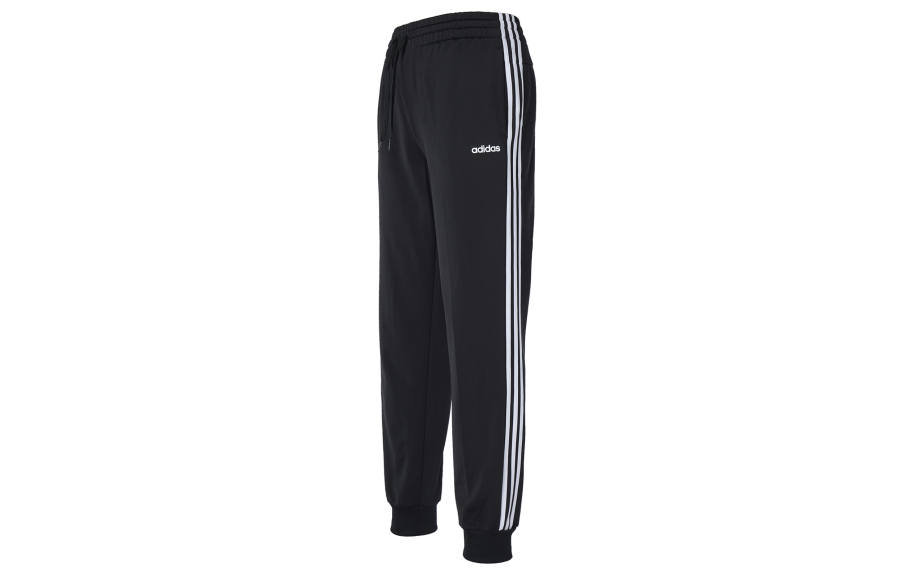 Adidas Adidas Slim Fit Tapered Fleece Lined Knitted Sweatpants Women's Black
