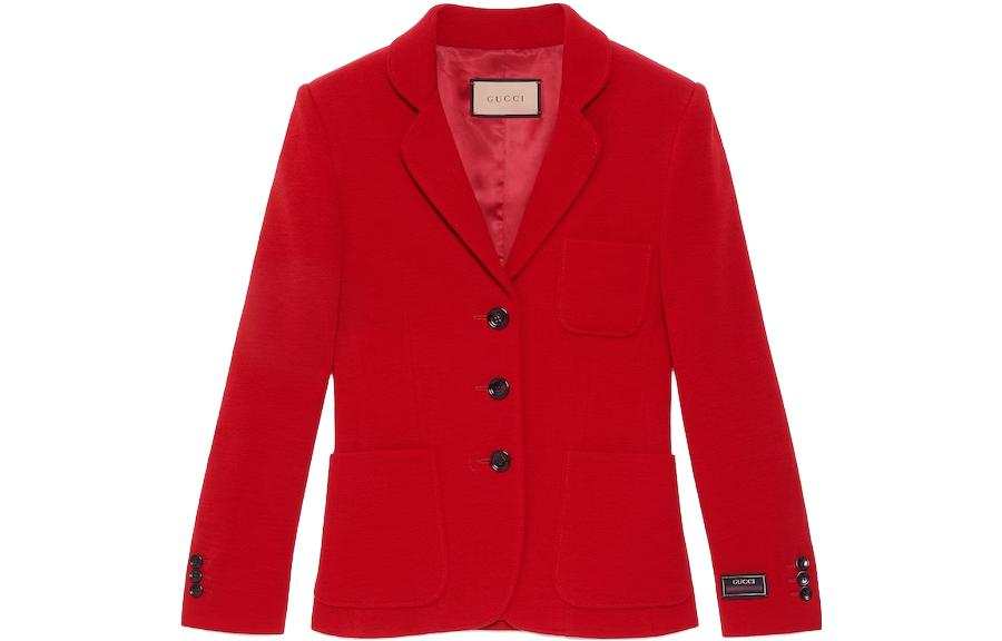 GUCCI SS24 Business Suit Women's Red