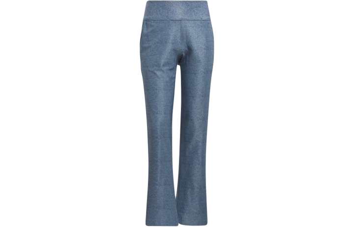 Adidas Adidas Ultimate365 Printed Flare Trousers Casual Pants Women's Blue