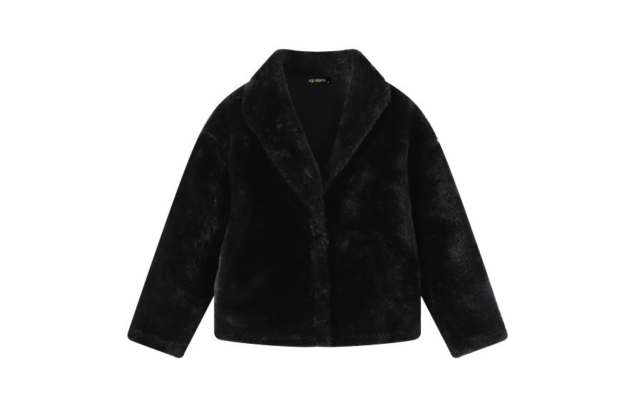 CPAURA Velvet feel Coat Women's Black