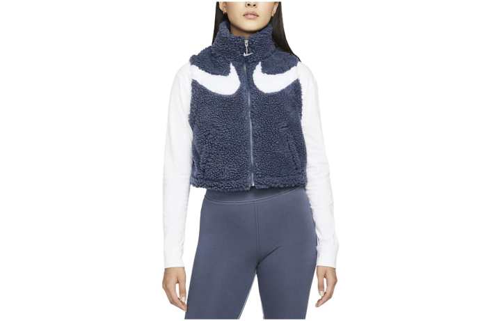 Nike Nike Vests Women's Blue Stand Collar Moderate Other