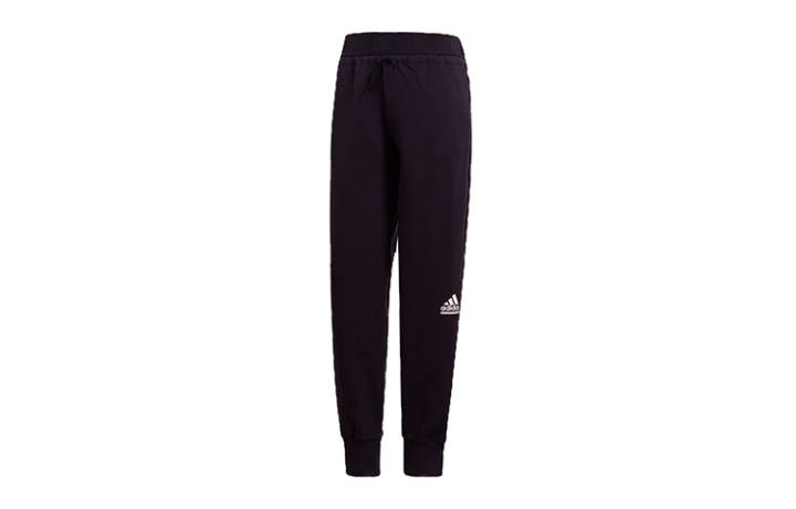 Adidas Adidas Knitted Sweatpants Women's Black Moderate Cuffed Pants