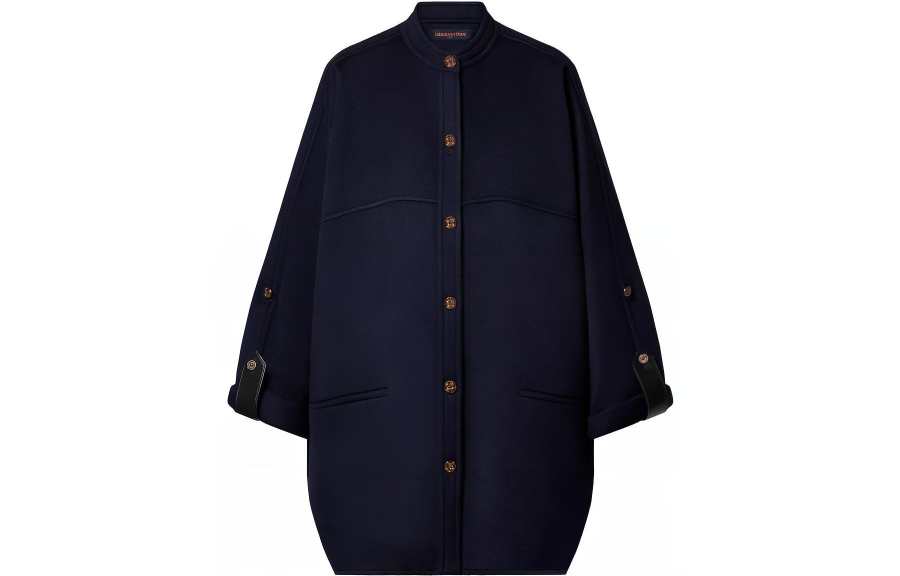 LOUIS VUITTON Lv Boxy Button Up Coat