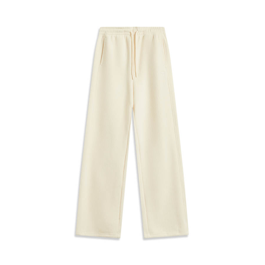 Li-Ning Li Ning Sports Life Collection Casual Pants Women's Swan White