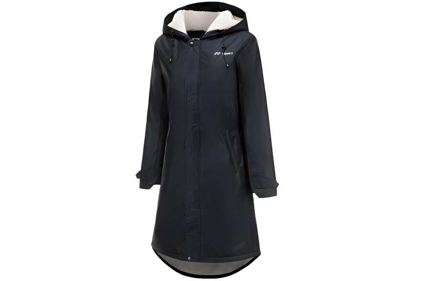 YONEX Logo Fleece Lined Thermal Puffer Jacket Women's Black
