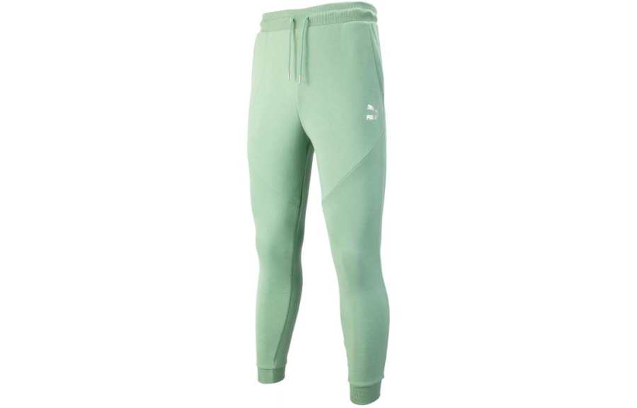 PUMA Knitted Sweatpants Women's Light Green