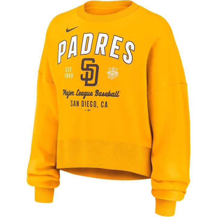 Nike Nike San Diego Padres Women's Nike Mlb Pullover Crew