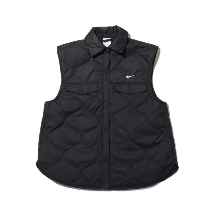 Nike Nike Vests Women's Black Lapel Moderate Other