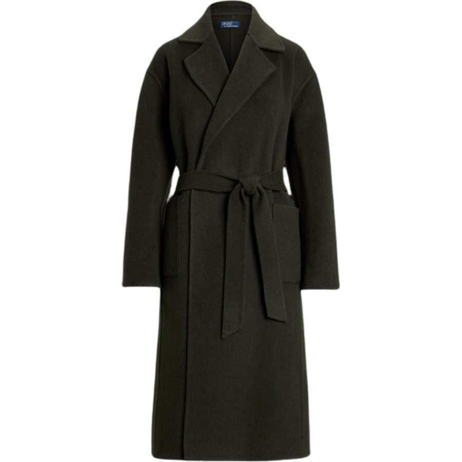 Polo Ralph Lauren Coat Loose Fit Women's Dark Green