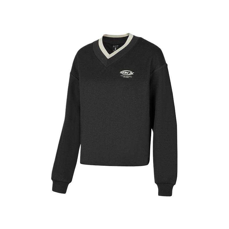 Skechers Skx GOKNIT Sweatshirt Women's Carbon Black 0018