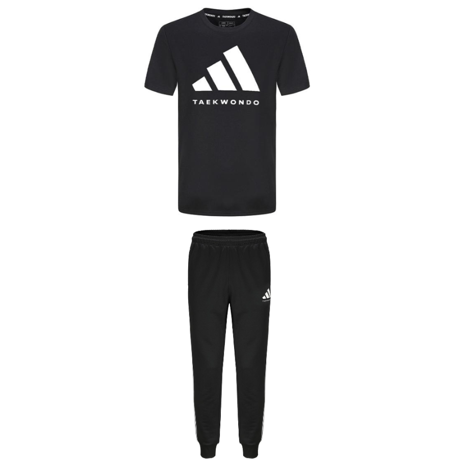 Adidas Adidas Taekwondo Casual Sportswear Unisex Black