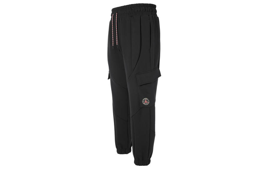 Jordan Jordan Winter Utility Knitted Sweatpants Women's Black Moderate Cuffed Pants