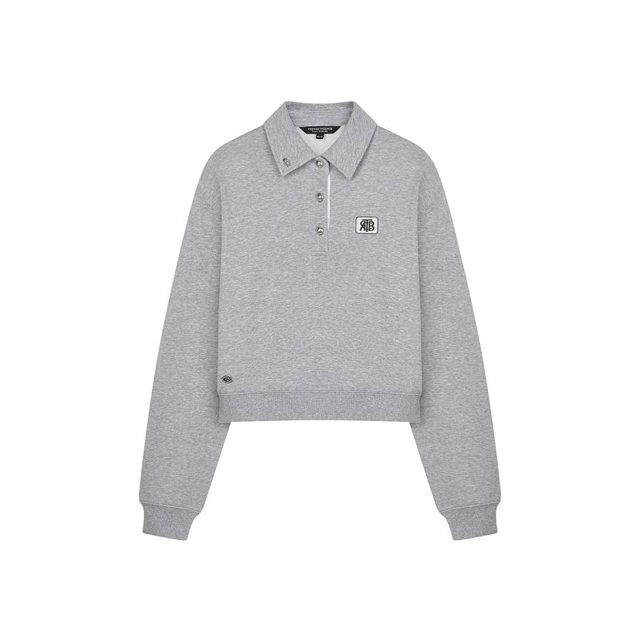 Teenie Weenie Sweatshirt Women's Medium Gray