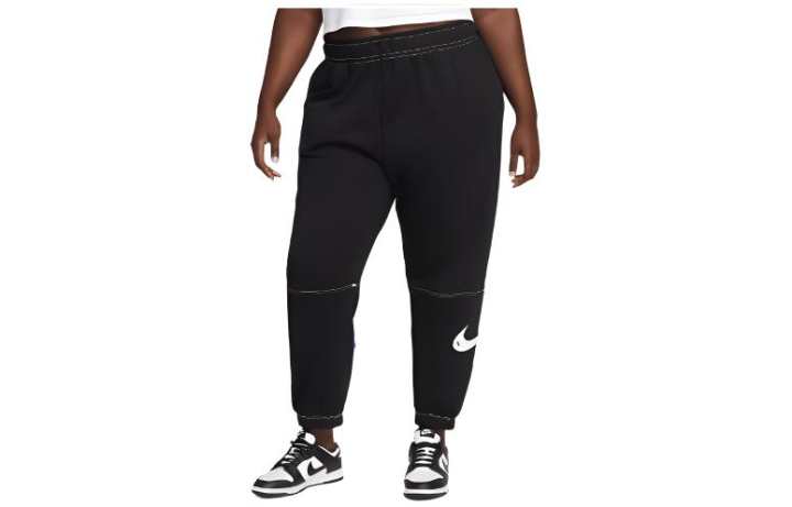 Nike Nike Knitted Sweatpants Women's Black Moderate Cuffed Pants