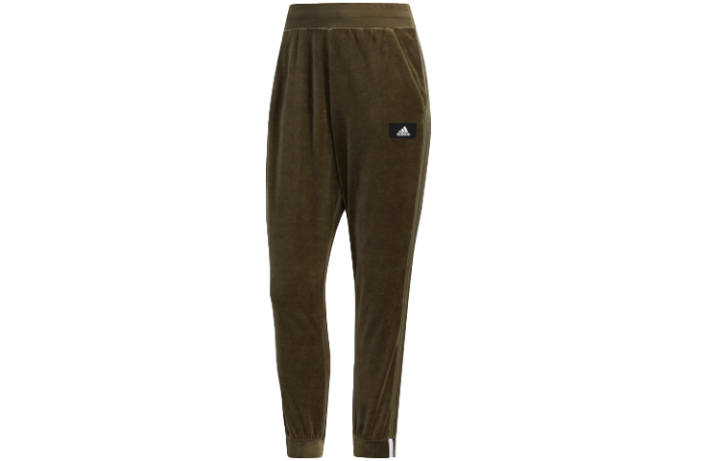 Adidas Adidas Knitted Sweatpants Women's Khaki Brown