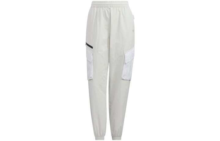 Adidas Adidas Knitted Sweatpants Women's Gray Moderate Cuffed Pants