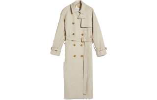 'S MAX MARA Velvet Jackets Women's Sand Lapel Moderate