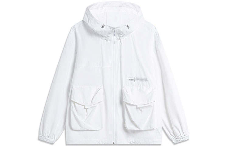 Li-Ning Li Ning Lightweight Sun Protection Clothing Women's Standard White