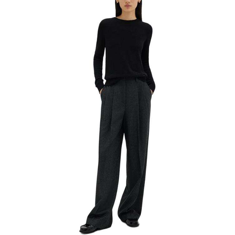 THEORY Casual Pants Women's Dark Gray