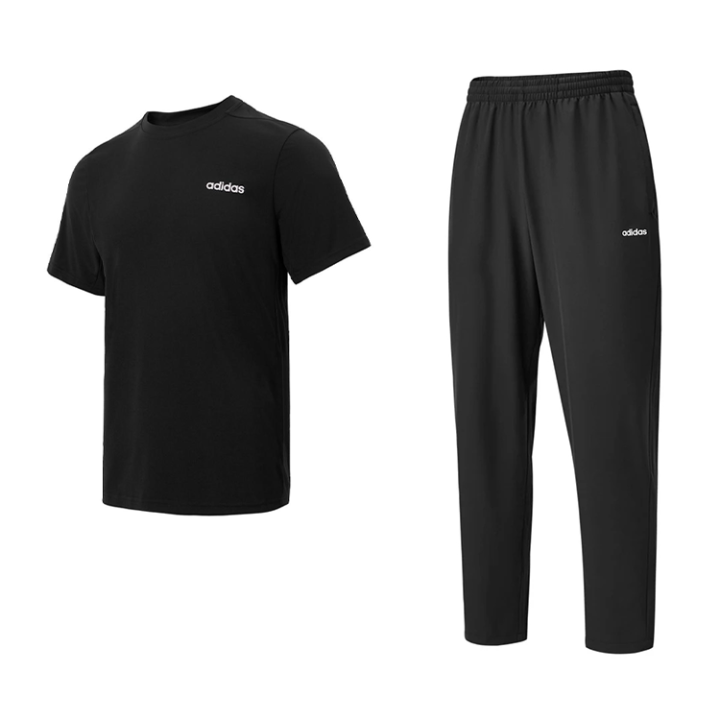 Adidas Adidas Casual Sportswear Unisex Set Black