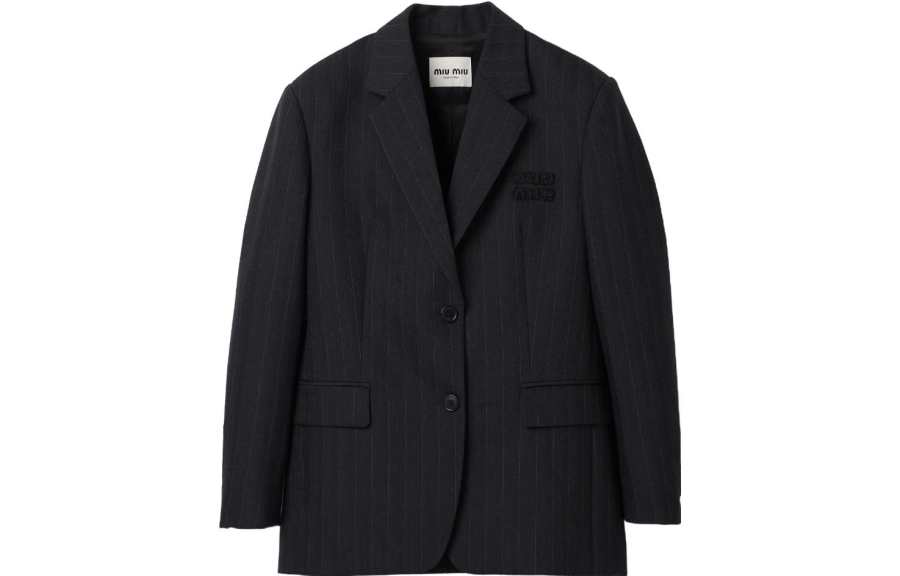 MIU MIU FW23 Business Suit Coat Women's Black