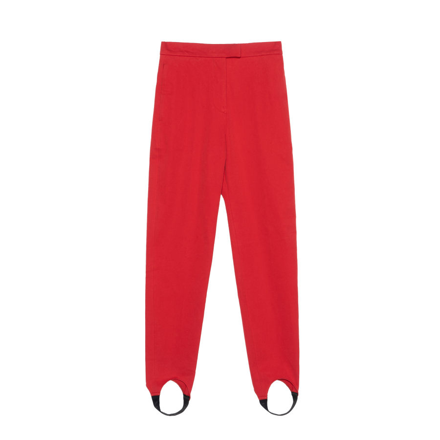 Burberry Casual Pants Women's Red