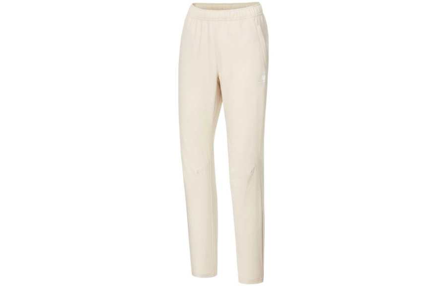 New Balance New Balance Knitted Sweatpants Women's Ecru Moderate Straight Fit Pants